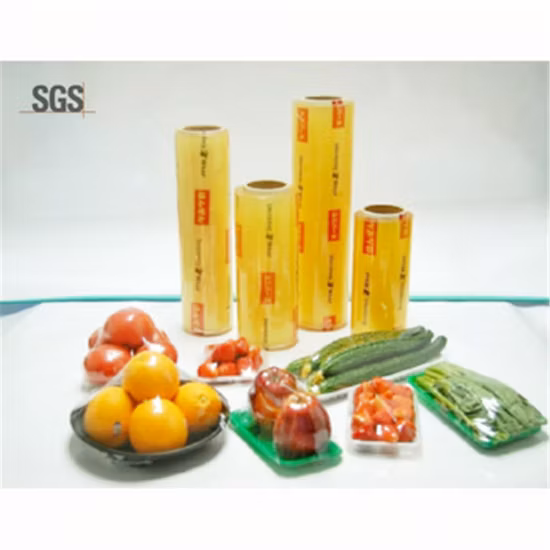 PVC Plastic Cling Film Customized with Logo Print
